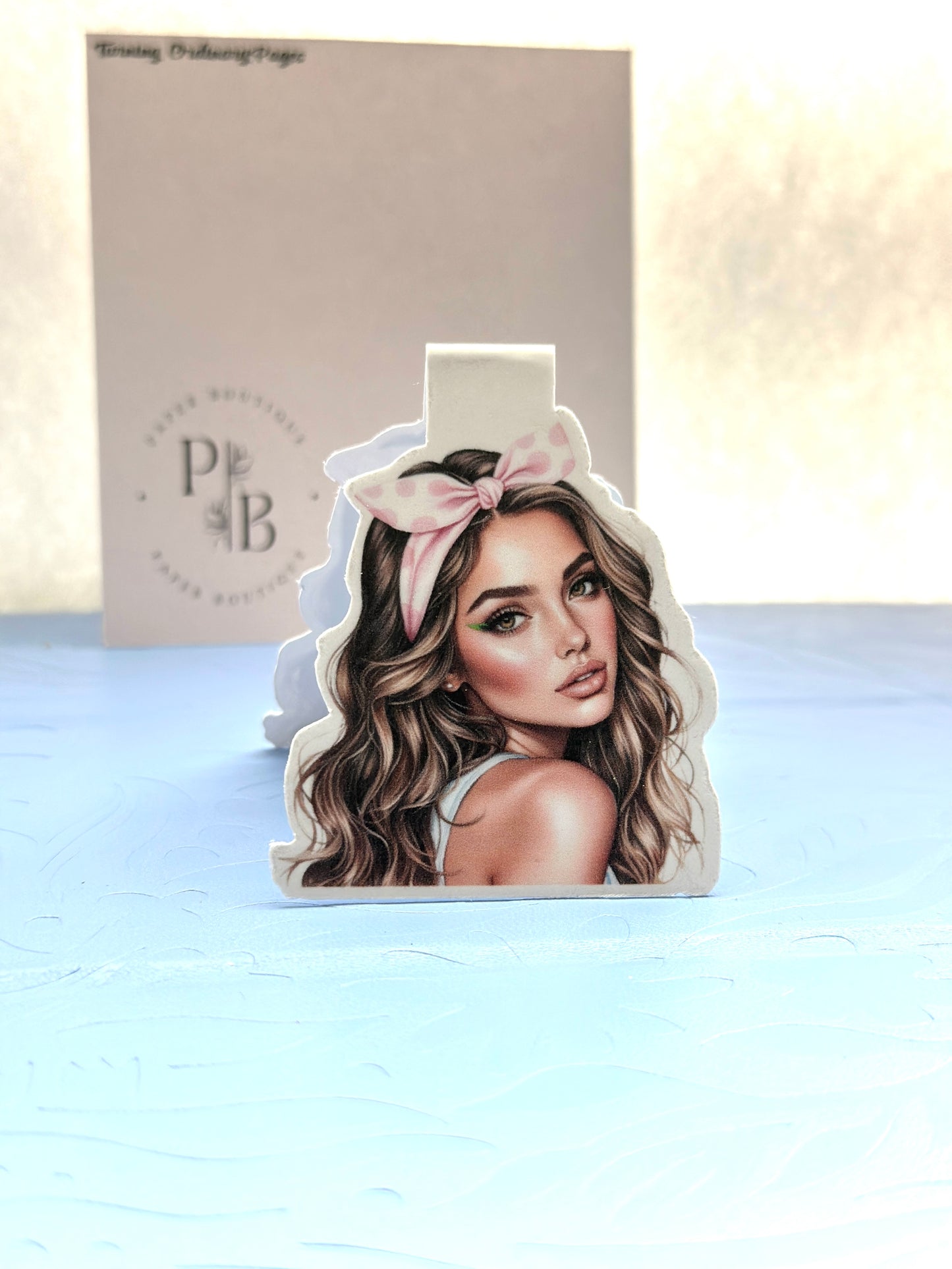 GLAM GIRL MAGNET BOOKMARK