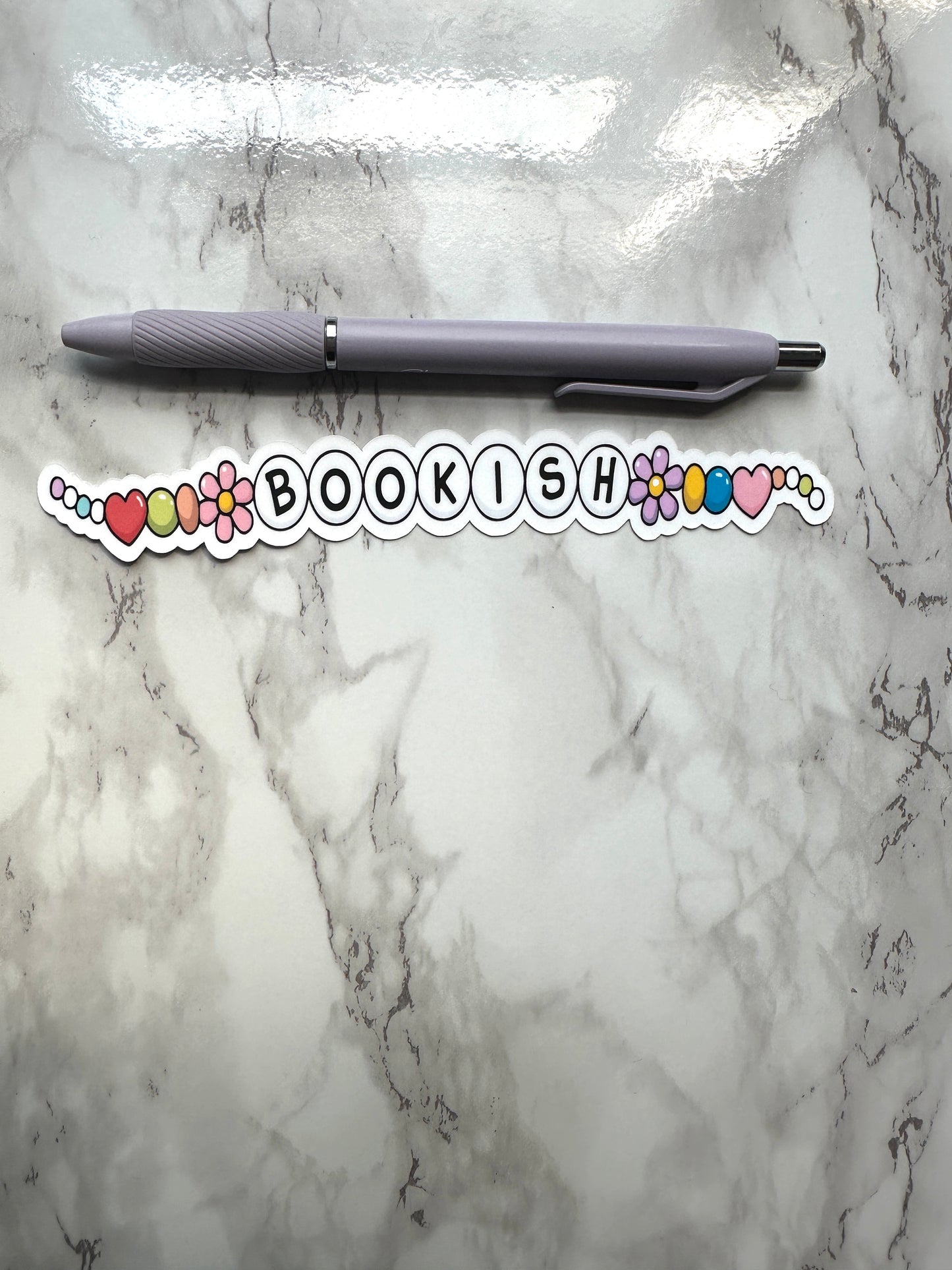 Bookish Bracelet Die Cut Sticker