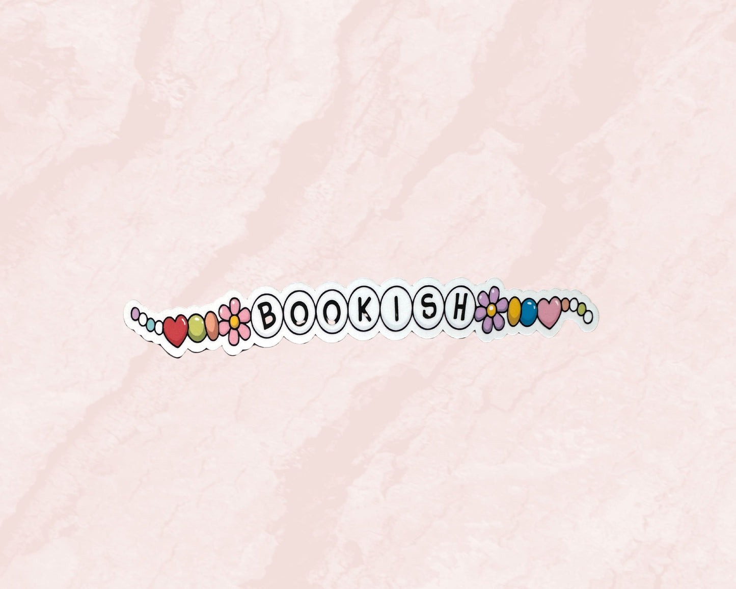 Bookish Bracelet Die Cut Sticker