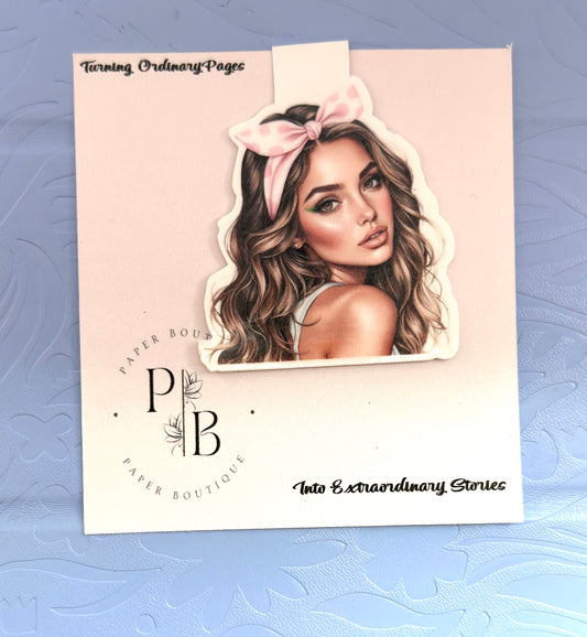 GLAM GIRL MAGNET BOOKMARK