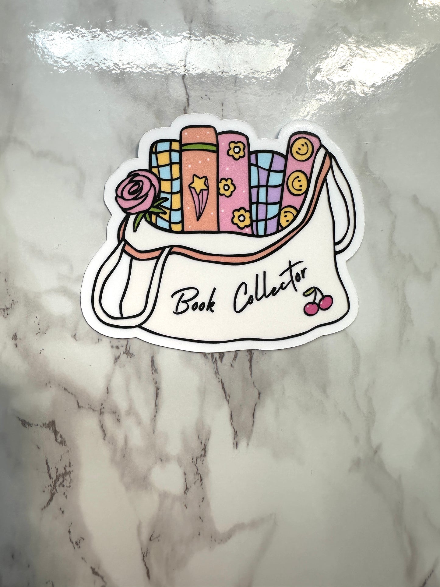 Book Collector Die cut Sticker
