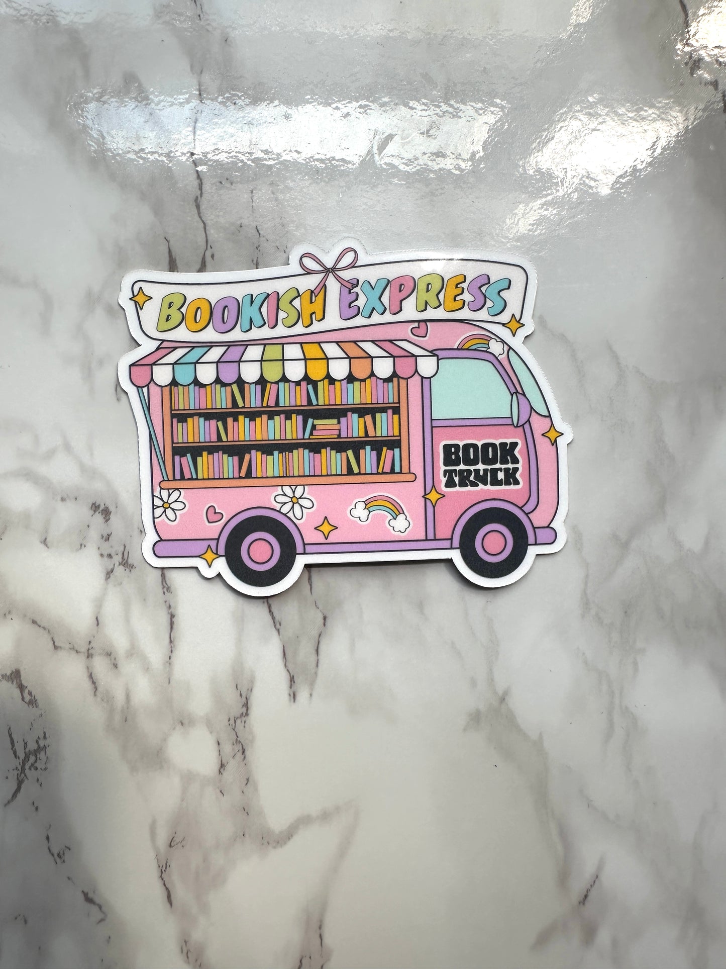 Bookish Express Die Cut Stickers