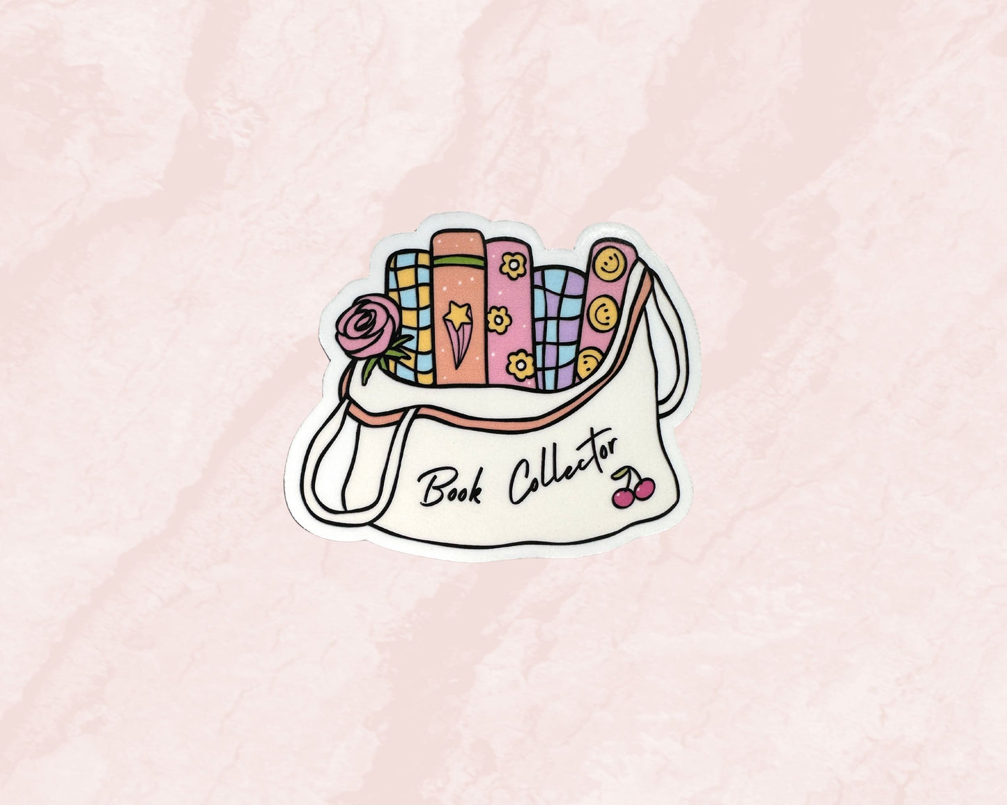 Book Collector Die cut Sticker