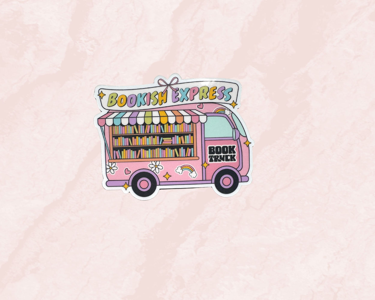 Bookish Express Die Cut Stickers