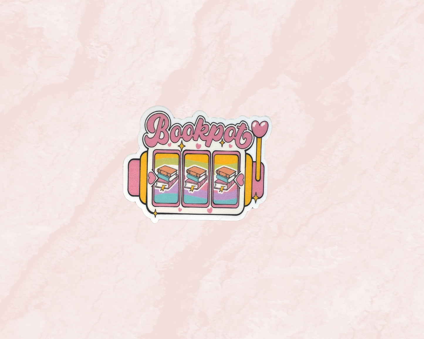 Bookpot Die Cut Sticker